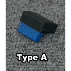 Adaptador USB 3.0 90º IDC 19 pinos fêmea -> Type A fêmea