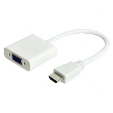 Conversor INSYS HDMI/M > VGA/F 25cm 80M