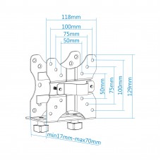 Suporte Metálico para Mini PC
