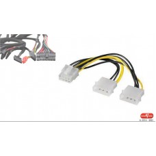 Cabo Adaptador Alim. 2x08P Molex - PCIE Cabo Adaptador Alim. 2x08P Molex - PCIE