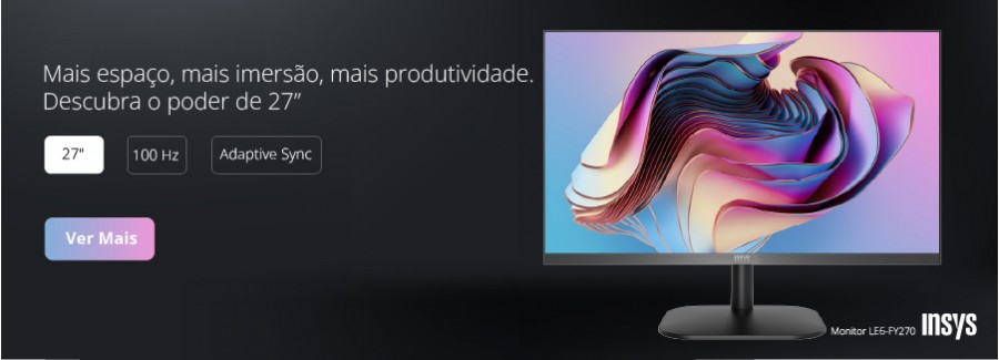 Monitor 27p INSYS LE6-FY270 FHD 100Hz VA Panel (LE2 - 2702)