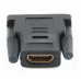 Adaptador HDMI F > DVI-D M Dourado
