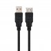 Cabo Ewent EC1067 USB-A 3m - Extensão, USB 2.0, Preto