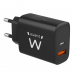 Carregador EWENT EW1319: USB-C/USB-A, 20W, Carregamento Rápido, Universal
