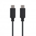 Cabo USB-C NanoCable 10.01.2301 1m USB 2.0 Macho/Macho Preto Cabo USB-C NanoCable 10.01.2301 1m USB 2.0 Macho/Macho Preto