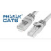 Cabo de Rede Phasak Cat6 UTP 15m Cinzento - Conexão RJ45 Cabo de Rede Phasak Cat6 UTP 15m Cinzento - Conexão RJ45