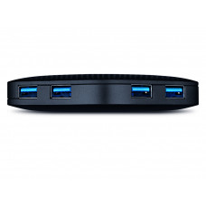 Hub TP-Link UH400: 4 Portas USB 3.2 Gen 1, 5000 Mbit/s, Preto, Indicadores LED