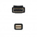 Cabo NanoCable DisplayPort Mini DP para DisplayPort, 2m, Preto, 3840x2400, 21,6 Gbps, 3D