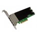 Placa de Rede Intel X710-T4 PCIe 10GbE x4 RJ45, Bulk