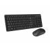 Teclado e Rato Asus CW100: Wireless, USB, Preto, Teclado Chiclete