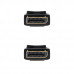 Cabo DisplayPort NanoCable 10.15.2301: 1m, Preto, 3840x2160, DisplayPort 1.2