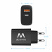 Carregador EWENT EW1319: USB-C/USB-A, 20W, Carregamento Rápido, Universal