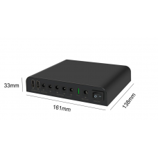 UPS DC Portable OEM, Entrada 12.6V OUT: 12V/19V, USV5V/2A