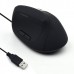 Rato EWENT EW3157 Ergonómico c/ Fio 1800 DPI USB, Design Ergonómico e Preto
