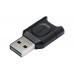 Leitor de Cartões Kingston MobileLite Plus MicroSD USB 3.2 Preto