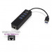Hub Ewent EW1140 USB 3.1 com 3x USB e Gigabit Ethernet Hub Ewent EW1140 USB 3.1 com 3x USB e Gigabit Ethernet