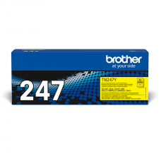 Toner Brother TN247Y Amarelo Original - 2300 Páginas, LED