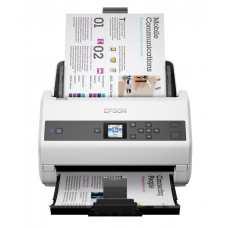 Scanner Epson WorkForce DS-870: Alimentação por Folhas, 600x600 DPI, Digitalização Duplex, A4 Scanner Epson WorkForce DS-870: Alimentação por Folhas, 600x600 DPI, Digitalização Duplex, A4