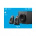 Colunas Logitech Z625 2.1 - 200W, Universal, Preto, 3.5mm Colunas Logitech Z625 2.1 - 200W, Universal, Preto, 3.5mm