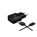 Carregador Samsung EP-TA20EBECGWW: USB/USB-C, Carregamento Rápido, 15W, Universal, Preto Carregador Samsung EP-TA20EBECGWW: USB/USB-C, Carregamento Rápido, 15W, Universal, Preto