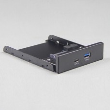 Painel Frontal OEM U3-320, USB 3.0 + Type C, 3.5