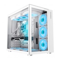 Caixa PC Gamemax Infinity White, ATX, Vidro Temperado, USB 3.0 & USB-C, 7.5 Kg