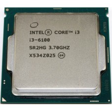 Processador Intel S1151 Core i3-6100 3.7Ghz 3MB Tray