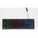 Teclado INSYS USB Gaming Pro MT7-K9320 Rainbow Backlit FR/AR