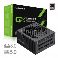 Fonte Alimentação ATX 1050W 80+ Platinum Gamemax GX-1050 PRO BK (ATX3.0 PCIe5.0)