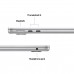 Portátil Apple 13.6p MacBook Air M4|16GB|512GB|Silver|35W Portátil Apple 13.6p MacBook Air M4|16GB|512GB|Silver|35W