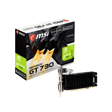 Placa Gráfica MSI GeForce GT 730 2GB GDDR3, HDMI, DVI e VGA