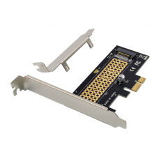 Contr. PCIe x1 NVMe M.2 M SSD com LP