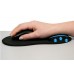 Tapete Rato Ewent EW3181: Gel, Descanso Pulso, Antiderrapante, Preto