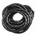 Organizador cabos espiral 9mm preto - (10m)