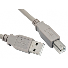 Cabo USB OEM 2.0 A para USB B 5m, Conexão Segura e Fiável