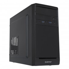 Caixa UNYKA Aero C10 Micro ATX - Compacta, USB 3.2, Preto