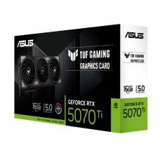 Placa Gráfica Asus TUF Gaming RTX 5070 Ti 16GB GDDR7, 3x Ventoinhas e DisplayPort/HDMI