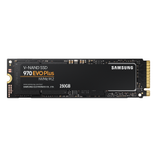 SSD Samsung 970 EVO Plus 250GB M.2 NVMe - 3500 MB/s Leitura, 256-bit AES