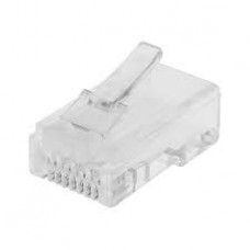 Ficha RJ45 OEM Cat.6 de Cravar, Conexão Segura, Fácil Instalação Ficha RJ45 OEM Cat.6 de Cravar, Conexão Segura, Fácil Instalação