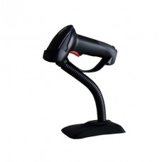 Leitor de Código de Barras Birch BS-115BU, USB, Laser 1D, Preto, c/ Base