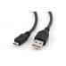 Cabo USB OEM GB2921 USB2.0 A/Micro USB B 1.80m - Preto
