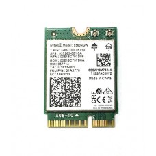 Placa Rede Intel® Wireless-AC 9560, 2230, 2x2 AC+BT, Gigabit, No vPro®