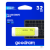 Pen GoodRam UME2 32GB USB 2.0 Amarela - Leitura 20MB/s