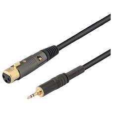 Cabo OEM XLR Fêmea - Jack 3.5mm Estéreo 2m