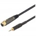 Cabo OEM XLR Fêmea - Jack 3.5mm Estéreo 2m