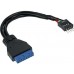 Conversor Interno OEM USB 3.0 (20pin) -> USB 2.0 (9pin) - Para Caixas PC