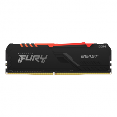 Memória RAM Kingston FURY Beast RGB 16GB DDR4 3200MHz, CL16, RGB