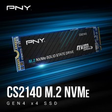 SSD M.2 1TB PNY CS2140, NVMe, PCIe Gen 4