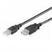 Cabo Ewent EC1067 USB-A 3m - Extensão, USB 2.0, Preto