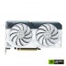 Placa Gráfica PCIe 8GB ASUS RTX4060 DUAL White OC